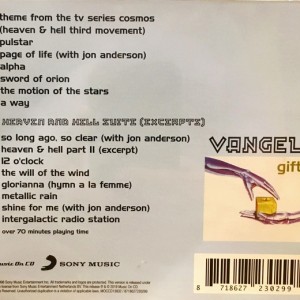 VANGELIS - GIFT - Imagen 2