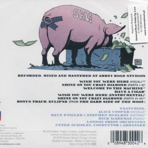 PINK FLOYDS WISH YOU WERE HERE SYMPHONIC - Imagen 2