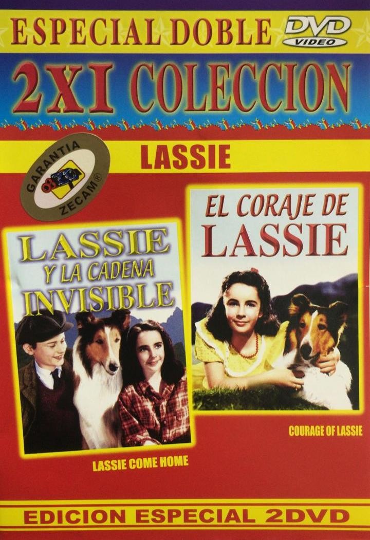 Lassie Y La Cadena Invisibles El Coraje De Lassie America Dvd 