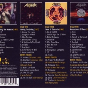 ANTHRAX - AFTERSHOCK - THE ISLAND YEARS 1985-1990 - Imagen 2
