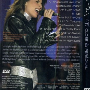 SHANIA TWAIN - UP - CLOSE AND PERSONAL - Imagen 2