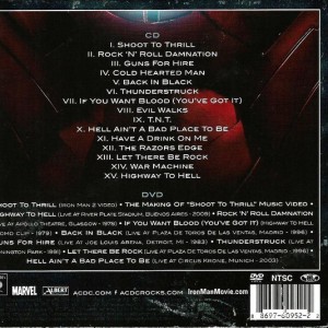AC/DC - IRON MAN 2 - SOUNDTRACK - Imagen 2