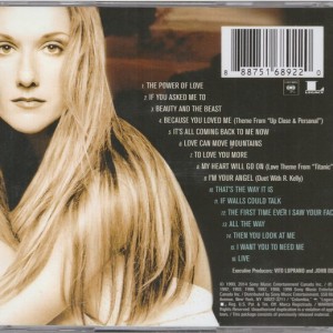 CELINE DION - ALL THE WAY - A DECADE OF SONG - Imagen 3