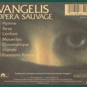 VANGELIS - OPERA SAUVAGE - SOUNDTRACK - Imagen 2