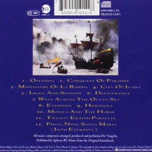 1492 - VANGELIS - SOUNDTRACK - Imagen 2