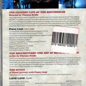 LANG LANG - LISZT NOW - Imagen 2