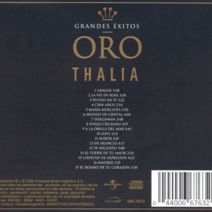 THALIA - ORO - GRANDES EXITOS - Imagen 2