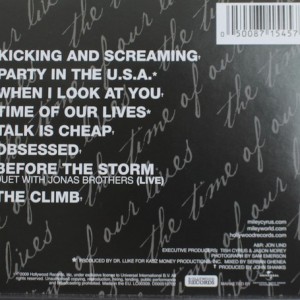 MILEY CYRUS - THE TIME OF OUR LIVES - Imagen 3
