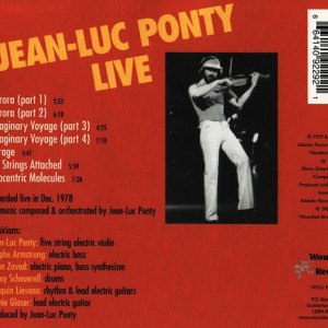 JEAN LUC PONTY - LIVE - Imagen 4