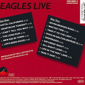 EAGLES - EAGLES LIVE - Imagen 4