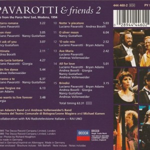 PAVAROTTI AND FRIENDS - PAVAROTTI AND FRIENDS 2 - Imagen 2