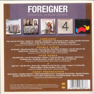 FOREIGNER - ORIGINAL ALBUM SERIES - Imagen 2