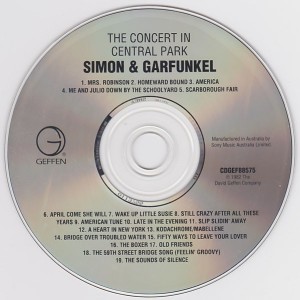 SIMON & GARFUNKEL - THE CONCERT IN CENTRAL PARK - Imagen 2