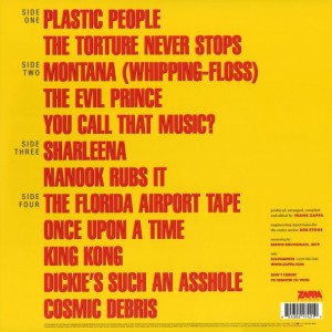 FRANK ZAPPA - YOU CANT DO THAT ON STAGE ANYMORE - SAMPLER - Imagen 4