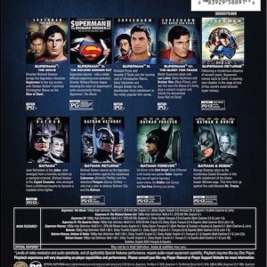 BATMAN / SUPERMAN 9 FILM SET - Imagen 2