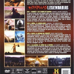 BATALLAS LEGENDARIAS - VOL 1 - HISTORY CHANNEL - Imagen 2