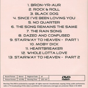 LED ZEPPELIN - THE  SONG REMAINS THE SAME - Imagen 2