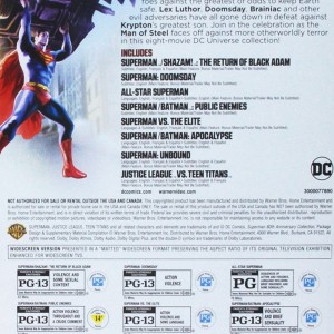 SUPERMAN 80th ANNIVERSARY COLLECTION - DC UNIVERSE MOVIES - Imagen 2