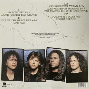 METALLICA - AND JUSTICE FOR ALL - Imagen 3