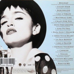 MADONNA - THE IMMACULATE COLLECTION - Imagen 3