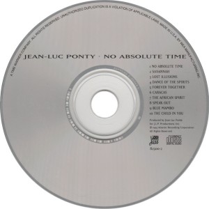 JEAN LUC PONTY - NO ABSOLUTE TIME - Imagen 2