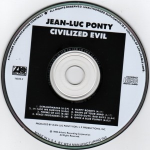 JEAN LUC PONTY - CIVILIZED EVIL - Imagen 2