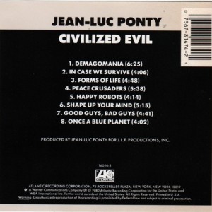 JEAN LUC PONTY - CIVILIZED EVIL - Imagen 3