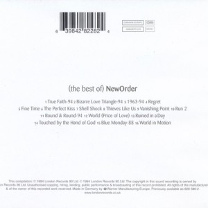 NEW ORDER - THE BEST OF NEW ORDER - Imagen 3