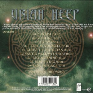 URIAH HEEP - OFFICIAL BOOTLEG / LIVE AT SWEDEN ROCK FESTIVAL 2009 - Imagen 2