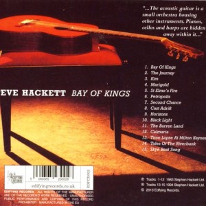 STEVE HACKETT - BAY OF KINGS - Imagen 2