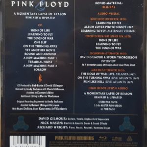 PINK FLOYD - A  MOMENTARY LAPSE OF  REASON - REMIXED & UPDATED - Imagen 2