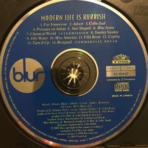 BLUR - MODERN LIFE IS RUBBISH - Imagen 2