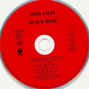 THIN LIZZY - BLACK ROSE - Imagen 5
