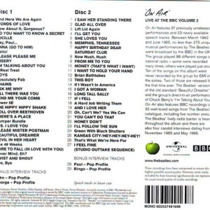 THE BEATLES - ON AIR / LIVE AT THE BBC - VOL 2 - Imagen 2
