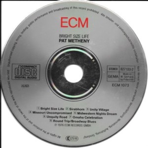 PAT METHENY - BRIGHT SIZE LIFE - Imagen 2