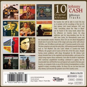 JOHNNY CASH - 10 ORIGINAL ALBUMS & BONUS TRACKS - Imagen 2