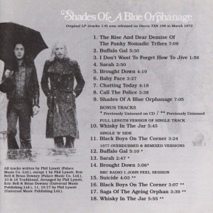 THIN LIZZY - SHADES OF A BLUE ORPHANAGE - Imagen 5