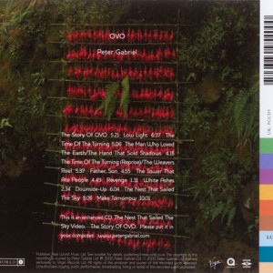 PETER GABRIEL - OVO - Imagen 3