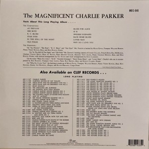 CHARLIE PARKER - THE MAGNIFICENT CHARLIE PARKER - Imagen 3