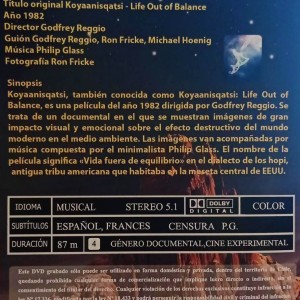 KOYAANISQUATSI - LA VIDA FUERA DE BALANCE - Imagen 2