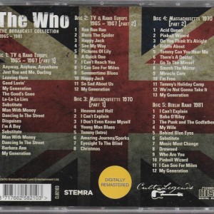 THE WHO - THE BROADCAST COLLECTION 1965-1981 - Imagen 2