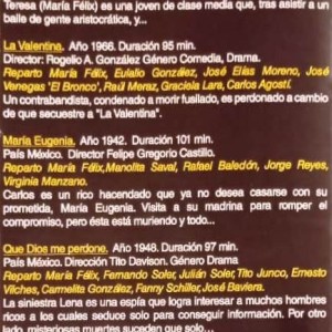 LA MUJER SIN ALMA /  LA VALENTINA   /  MARIA EUGENIA / QUE DIOS ME PERDONE - Imagen 2