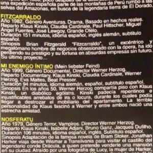 AGUIRRE - LA COLERA DE DIOS / FITZCARRALDO / MI ENEMIGO INTIMO / NOSFERATU - Imagen 2