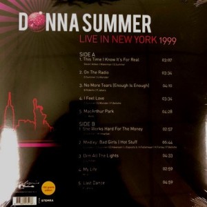 DONNA SUMMER - LIVE FROM NEW YORK 1999 - Imagen 2