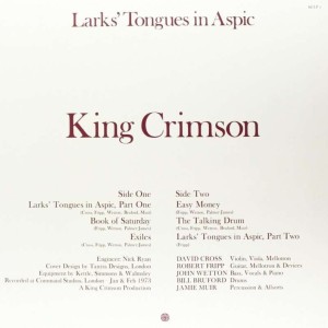 KING CRIMSON - LARKS TONGUES IN ASPIC - Imagen 2