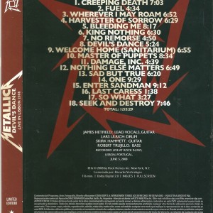 METALLICA  - DEVILS DANCE - LIVE IN LISBON 2008 - Imagen 2